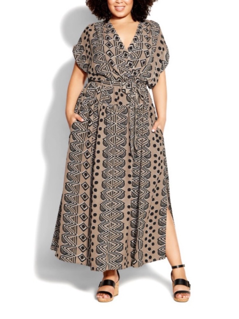 NEW Avenue Havana Maxi Dress Size 30/32